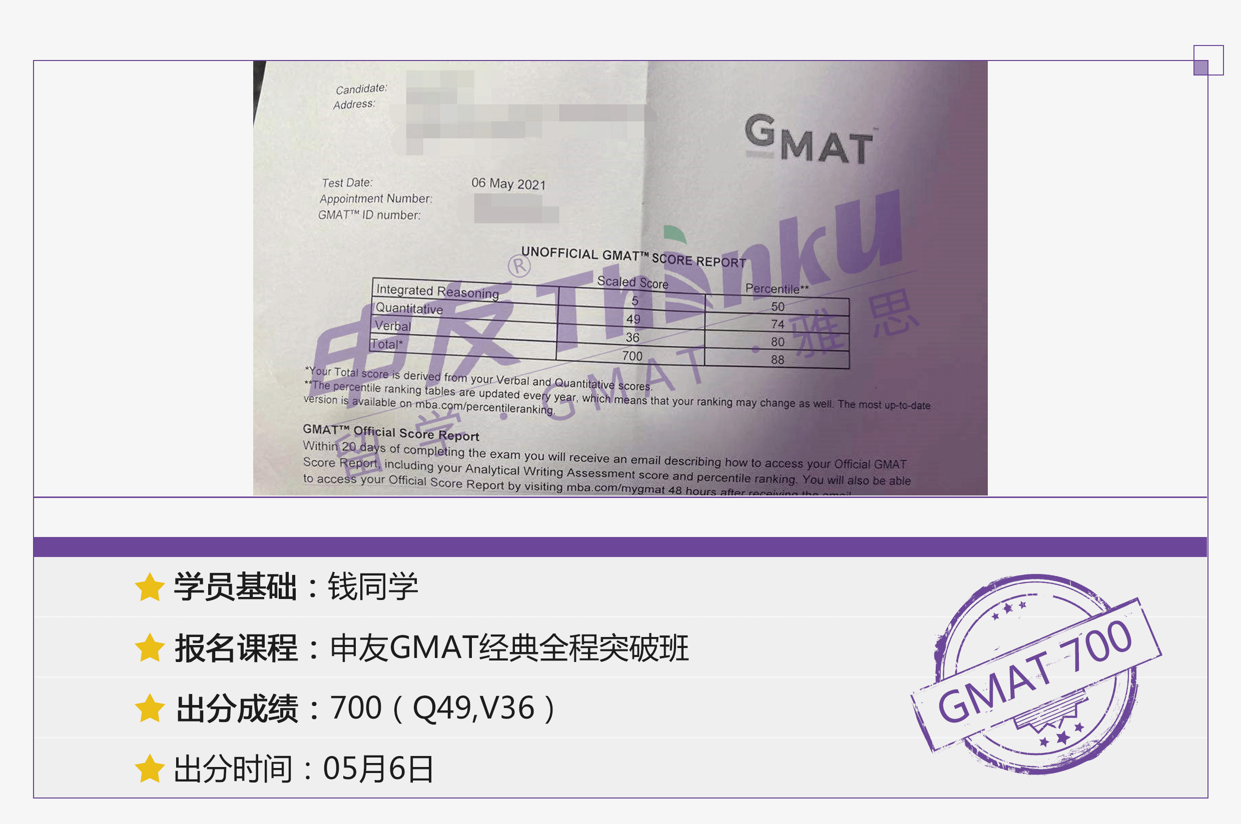 申友GMAT学员钱同学5月6日出分700.png